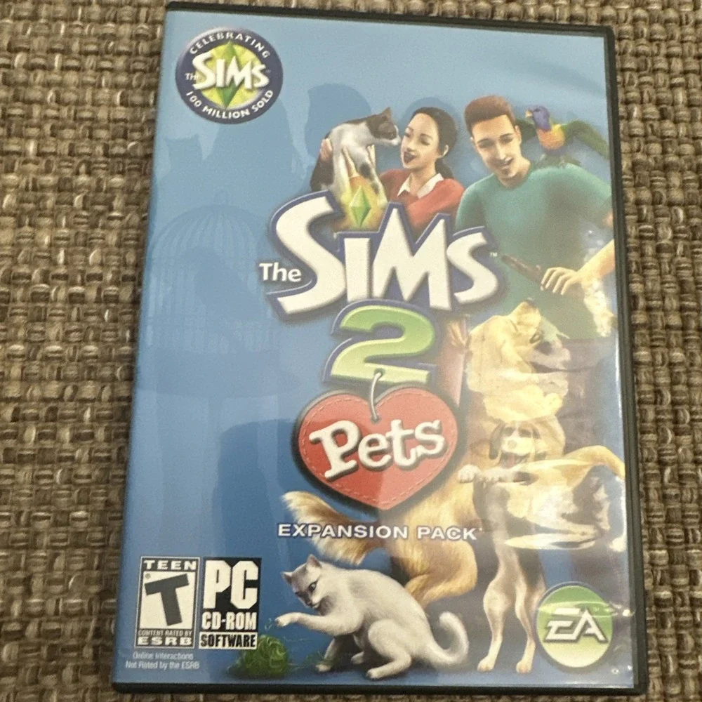 Sims 2 Deluxe PC Game Lot With 6 Expansion‎ Packs: Teens, Pets, Seasons & More!